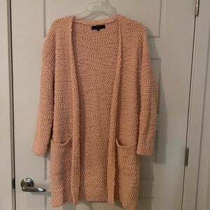 Long Popcorn Knot Cardigan
